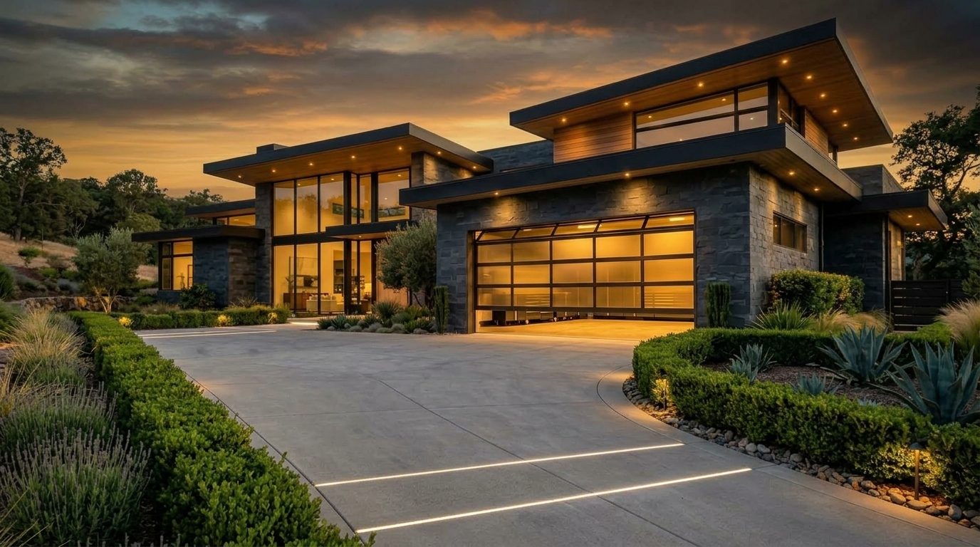 Lawson Garage Door Repair Garage Door Gliding Open Revealing Warm Illuminated Interior